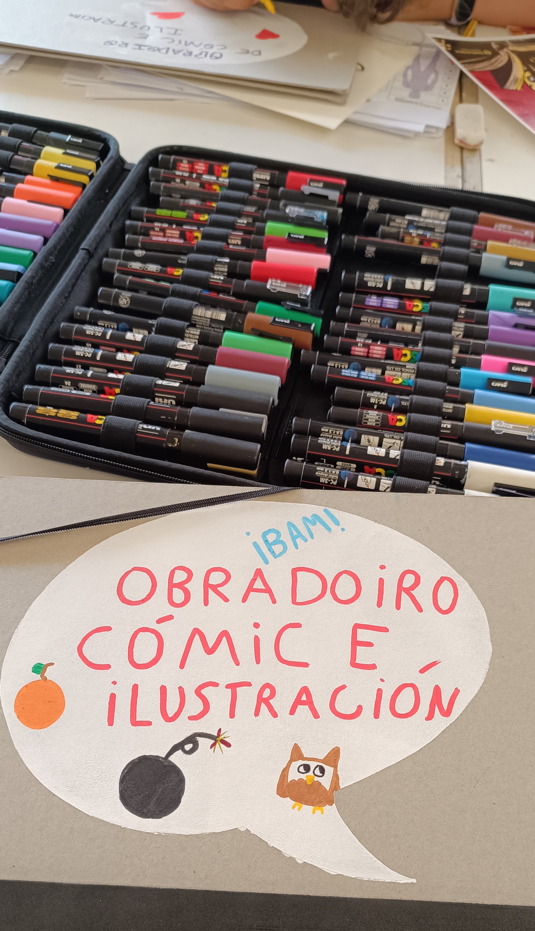 Imagen Debuxo, ilustración e cómic