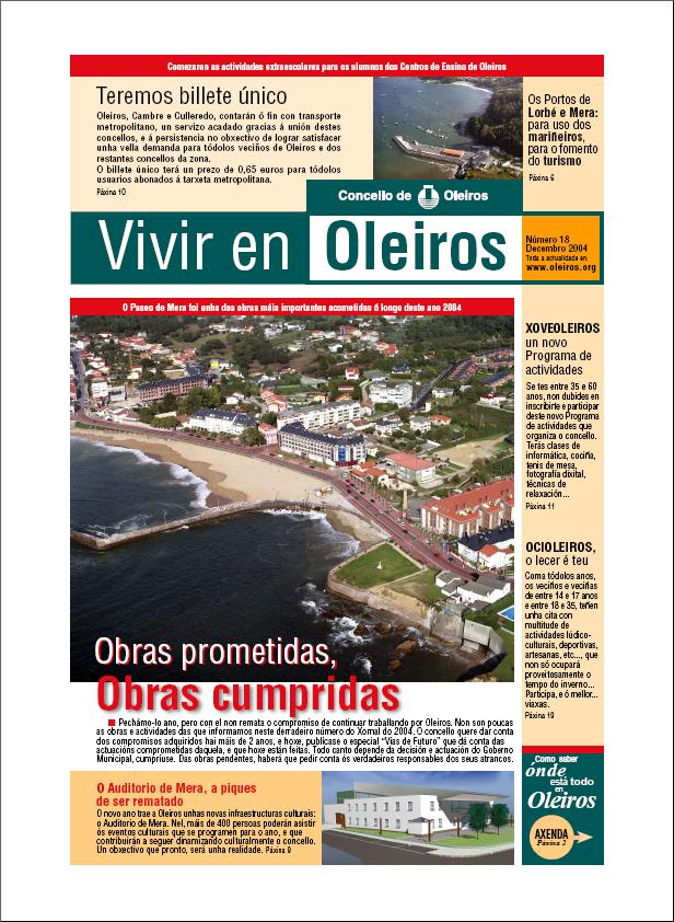 Ver Vivir en Oleiros Nº18