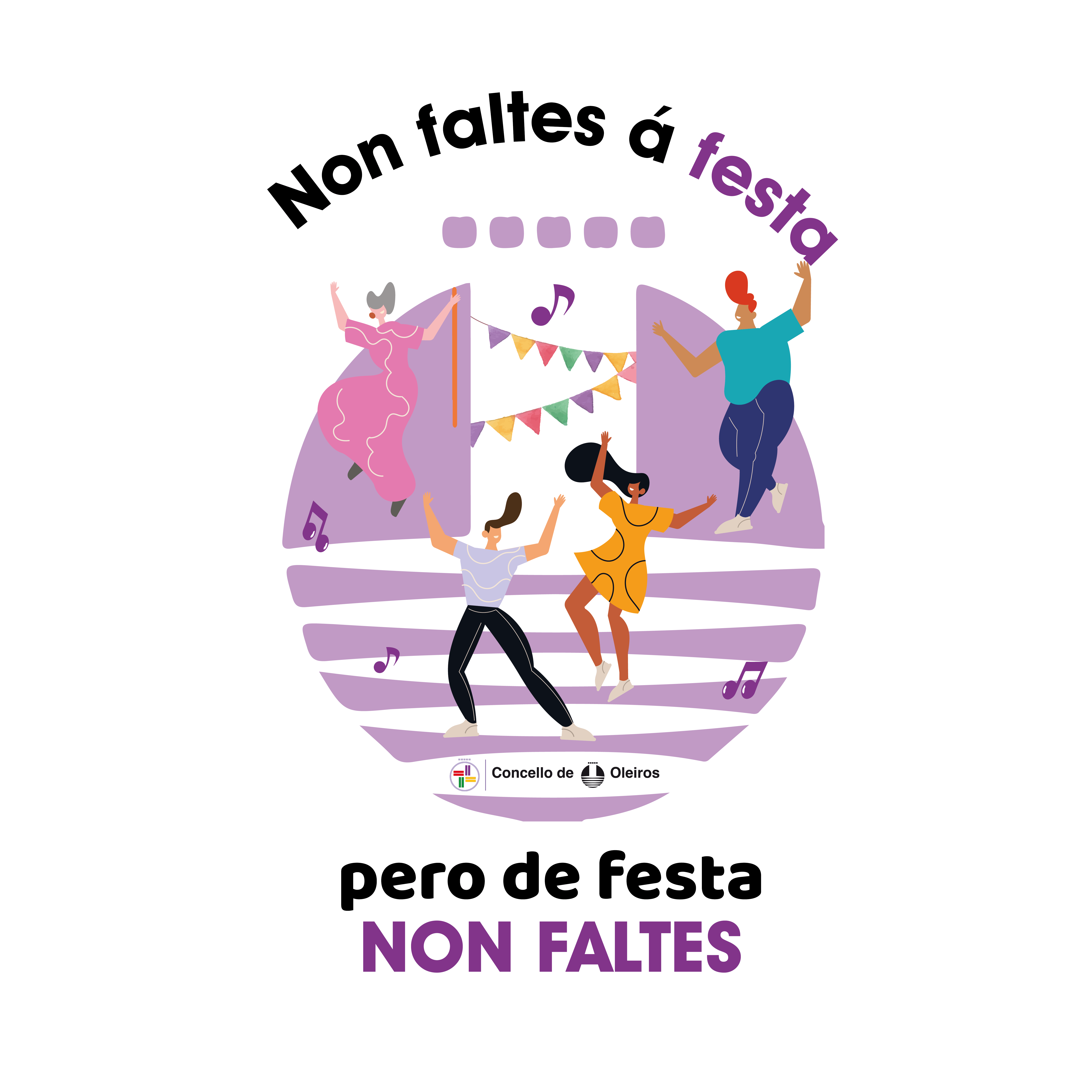 Imagen Non faltes á festa, pero de festa non faltes