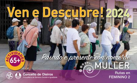 Imagen PROGRAMA VEN E DESCUBRE 2024 Excursionismo e Sendeirismo 65+