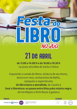Imaxe Festa do Libro na Rúa, este domingo en Santa Cristina