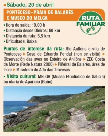Image Aberto o prazo de inscrición para a ruta familiar Ponteceso-Praia de...