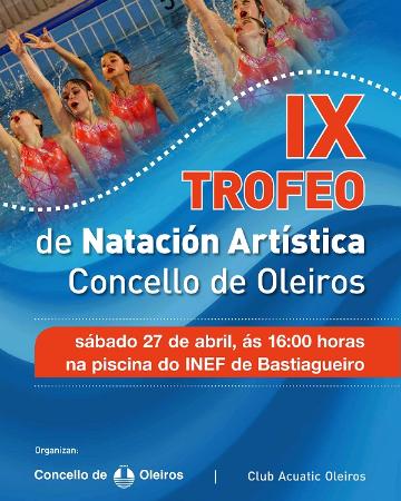 Imagen IX Trofeo de Natación Artística Concello de Oleiros