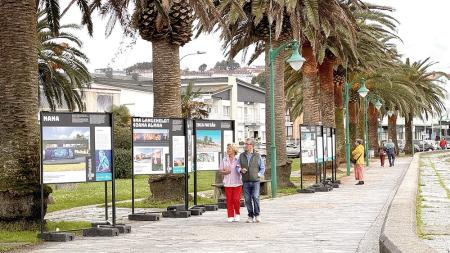 Imaxe A nova exposición sobre o muralismo de Oleiros, no Paseo Marítimo de...