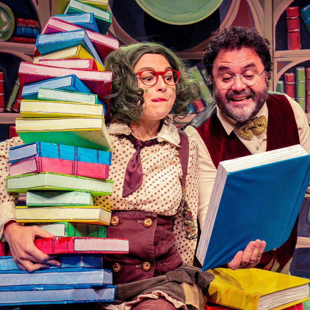 Imagen A libraría máxica, de Inventi Teatro
