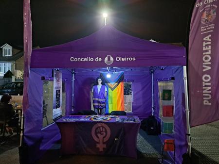 Imaxe O Concello instalará Puntos Violetas nas festas de San Pedro de Nós