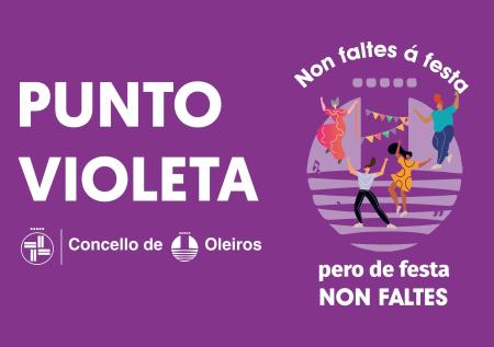 Imaxe O Concello instalará o Punto Violeta durante as festas de Dorneda