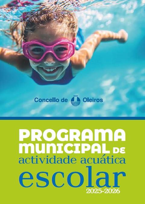 Imagen O prazo de inscrición no programa de actividade acuática escolar estará aberto do 15 ao 23 de setembro