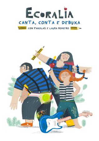 Image Ecoralia canta, conta e debuxa de Pakolas e Laura Romero chega ao García...