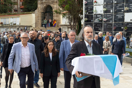 Image Francisco Miguel, asasinado polo franquismo, por fin enterrado con...