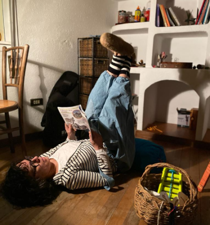 Imagen Contos con corazón e natureza con Catuxa Cela na biblioteca de Dorneda...