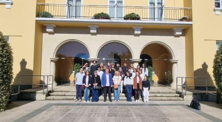 Imaxe O instituto Neira Vilas recibe a 18 alumnos da Bretaña