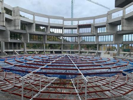 Image Unha espectacular operación cunha grúa especial permitirá colocar a...