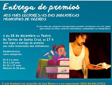 Imagen Entrega de Premios e Circo na Biblioteca de Santa Cruz