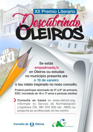 Imaxe O certame literario Descubrindo Oleiros chega á súa XII edición