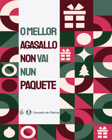 Imaxe O Concello de Oleiros lanza unha campaña de Nadal centrada no bo trato,...