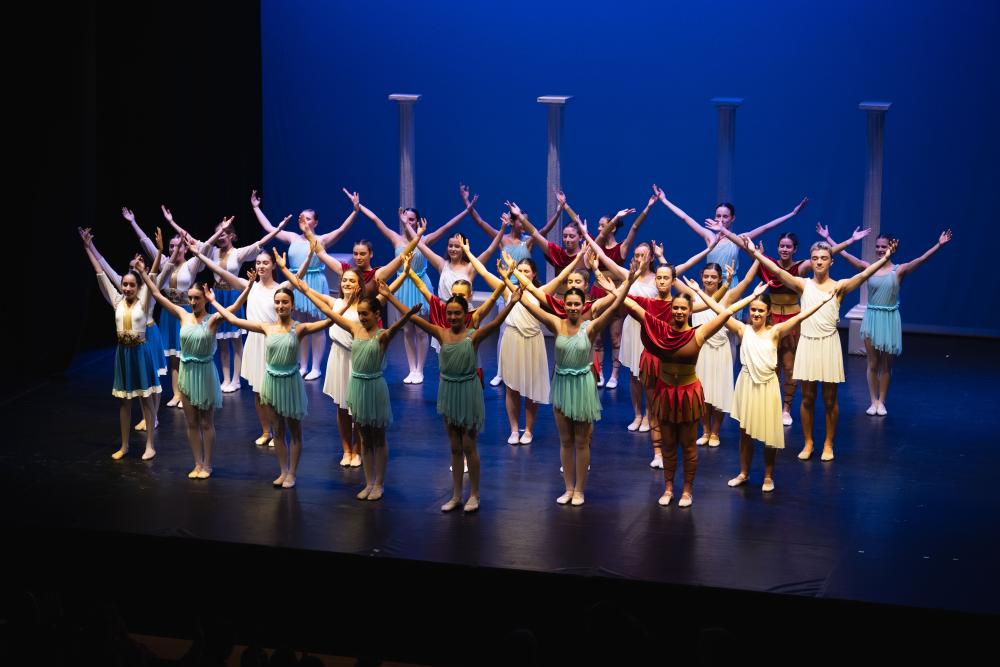 Imagen Brillantes actuacións da Escola Municipal de danza nas funcións de nadal