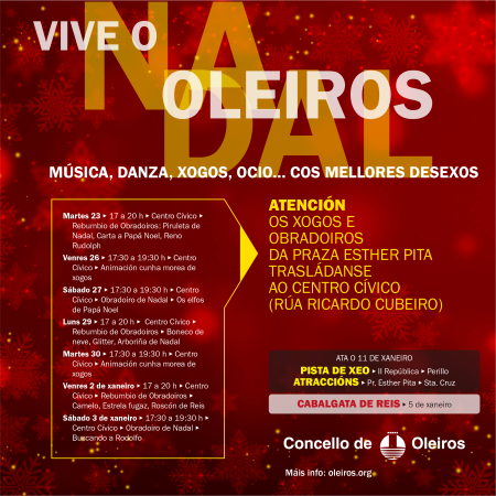 Image As actividades e obradoiros de nadal previstos na Praza Esther Pita...