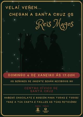 Image Os Reis Magos en Santa Cruz
