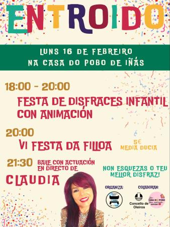 Imaxe Entroido en Iñás