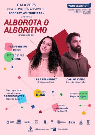 Imaxe O Concello de Oleiros participa na organización dos premios Youtubeiras+