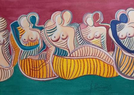 Imaxe O Centro Cultural A Fábrica acollerá a mostra pictórica “Compartindo...