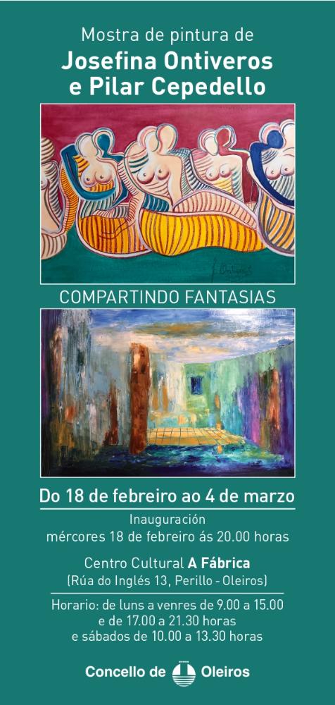 Imagen Mostra de pintura de Josefina Ontiveros e Pilar Cepedello