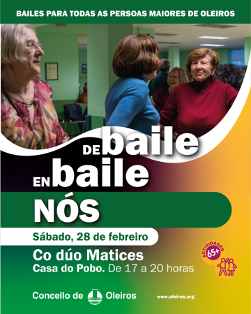 Imaxe Continúan os bailes para maiores, este sábado en San Pedro de Nós