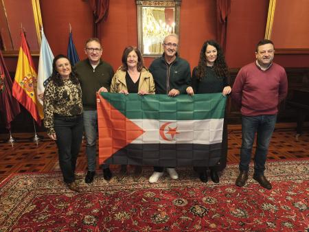 Imaxe O Concello de Oleiros reivindica a causa saharauí no 50º aniversario da...