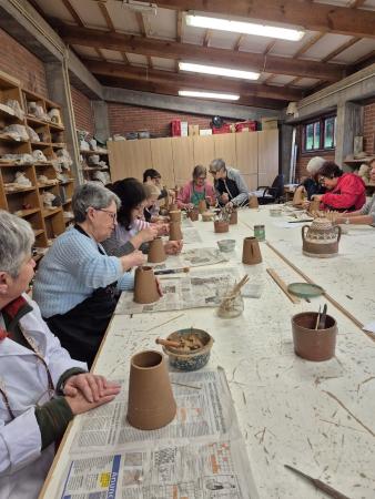 Imaxe O grupo Memoria Oleira inicia unha nova actividade de olería tradicional