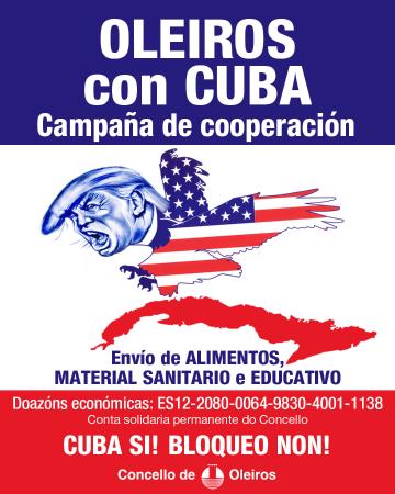 Imaxe Nova campaña de apoio e cooperación do Concello de Oleiros con Cuba ante...