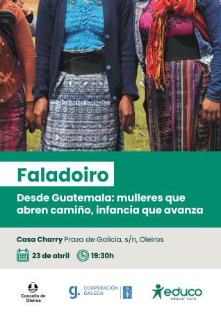 Imagen Faladoiro sobre o papel das mulleres indíxenas na transformación social...