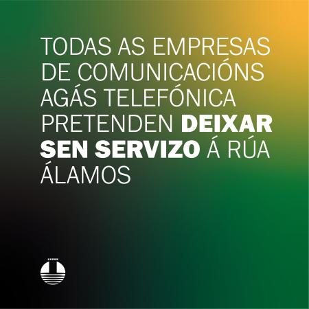 Imaxe O Concello denuncia que todas as empresas de comunicacións agás...