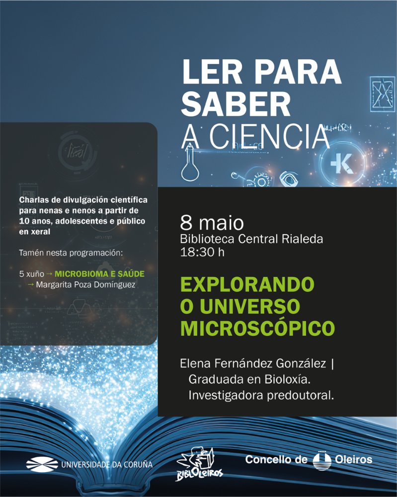 Imagen Continúa en Rialeda o ciclo de charlas divulgación científica