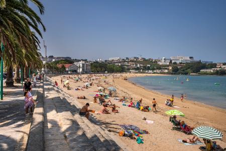 Imaxe As praias de Santa Cristina, Bastiagueiro, Mera, Espiñeiro e Naval terán...