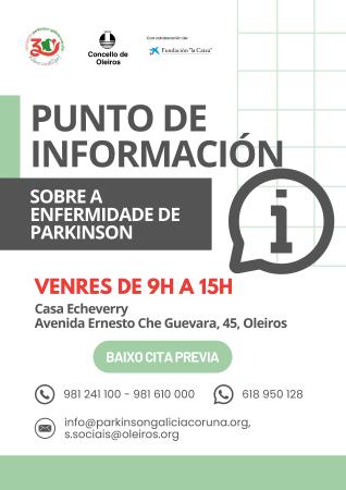 Imaxe Habilítase un punto de información para persoas enfermas de parkinson en...