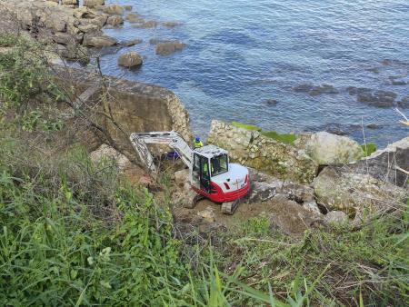 Imaxe En marcha as obras do noiro de Naval