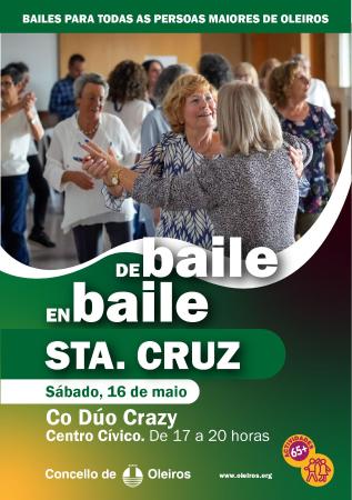 Imaxe Baile para maiores, este sábado en Santa Cruz
