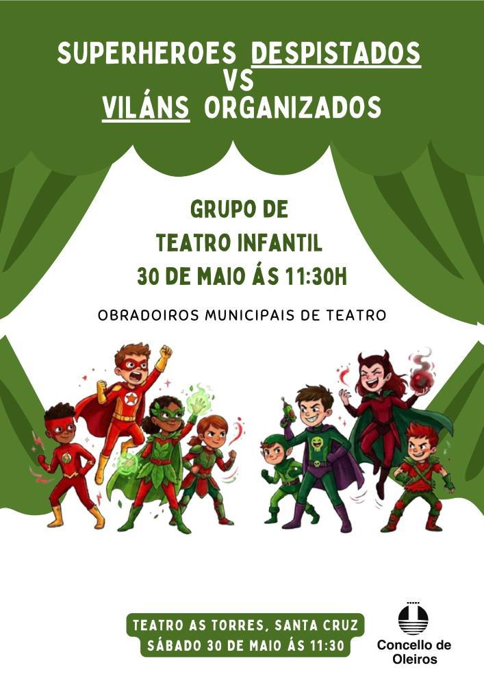 Imagen Mostra de fin de curso do obradoiro de teatro infantil.