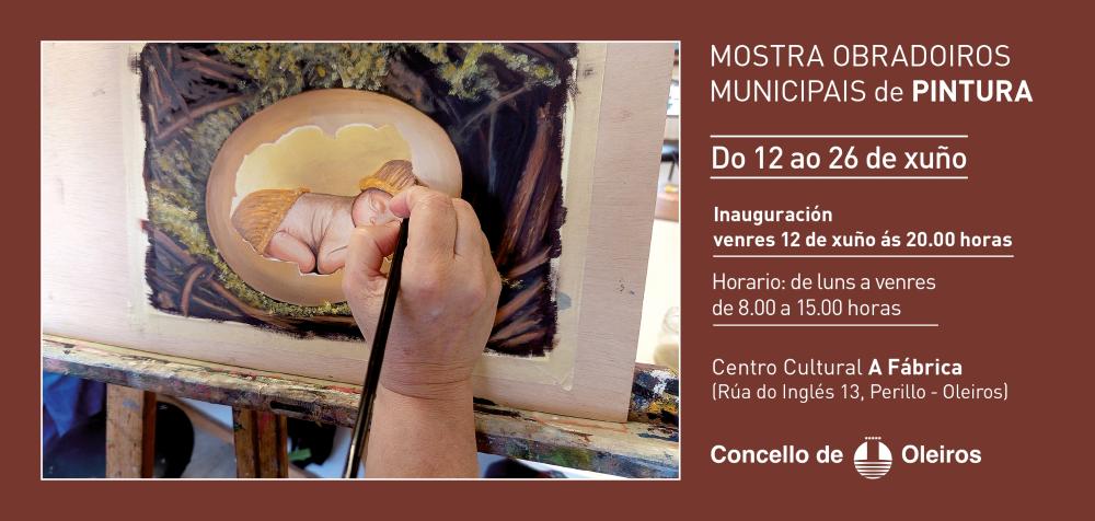 Imagen Mostra Obradoiros Municipais de Pintura