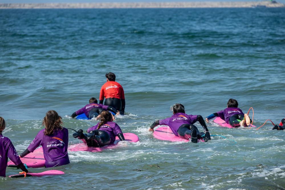 Imagen Aberto o prazo de inscricións para a Escola Municipal de Surf