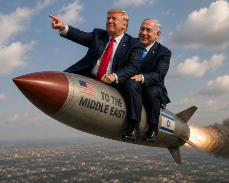 Imagen Trump e Netanyahu arderán a noite de San Xoán na praia de Bastiagueiro