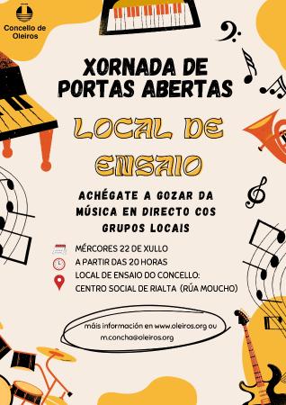 Image I Xornada de Portas Abertas Local de Ensaio