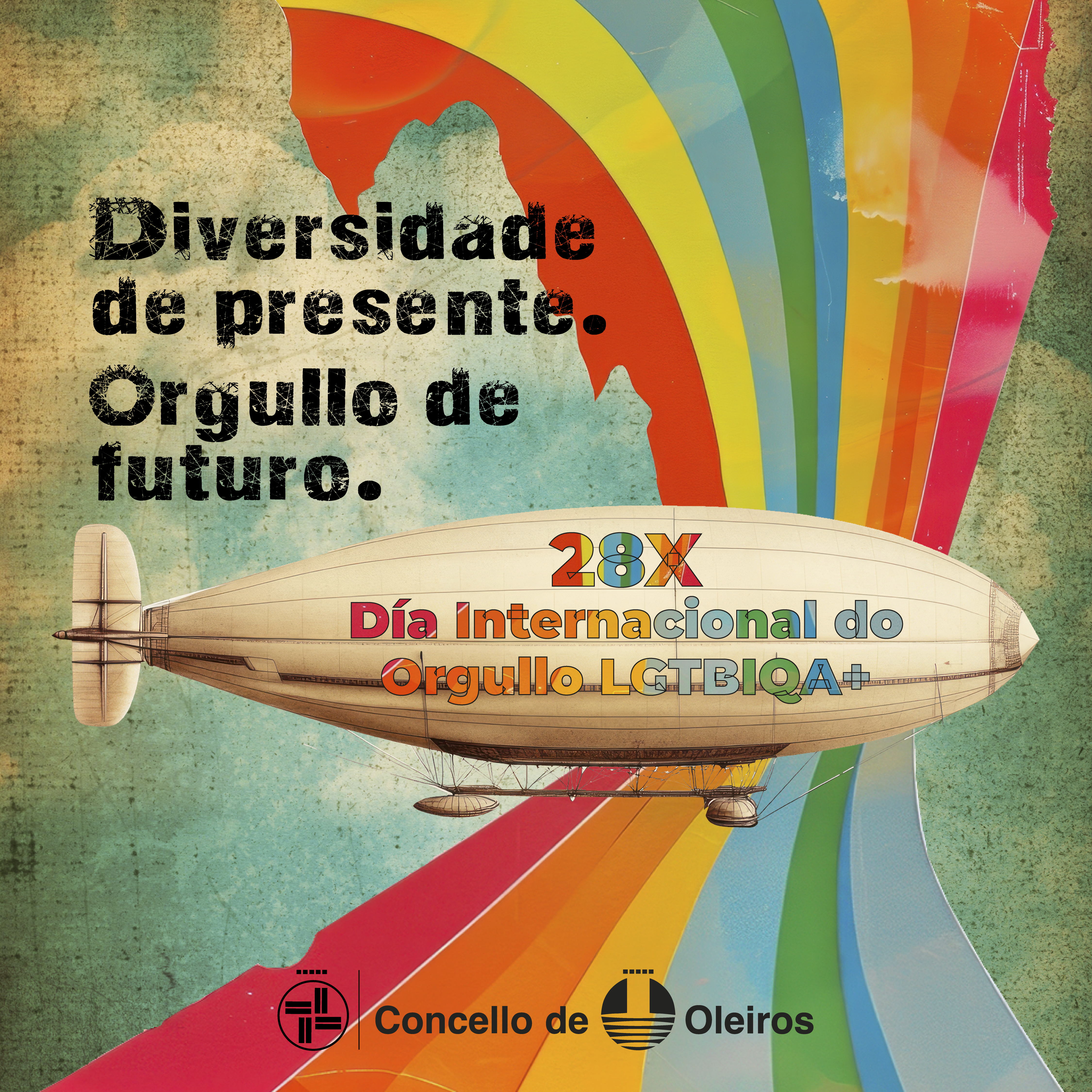 Imagen Diversidade de presente, orgullo de futuro