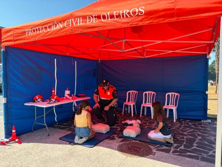 Imaxe Éxito da actividade de formación en primeiros auxilios en Santa Cruz