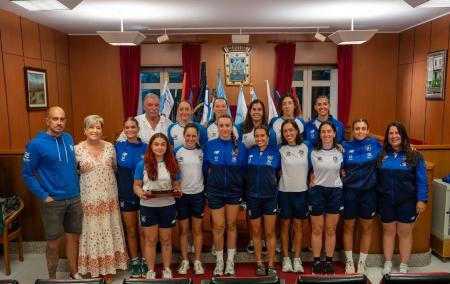Imaxe Recepción institucional ao Club de Regatas Perillo, campioas da Liga...