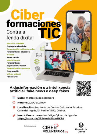 Imaxe Formación TIC: a desinformación e a intelixencia artificial
