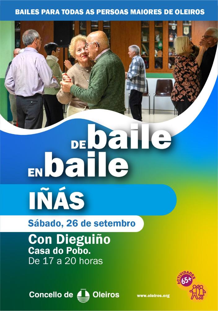 Imagen O programa “De baile en baile” volve este sábado 26 a Iñás