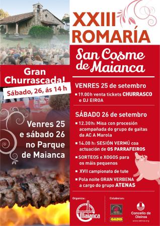 Image Romaría San Cosme, Maianca