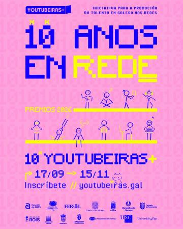 Imaxe Oleiros acollerá a gala dos premios Youtubeiras+